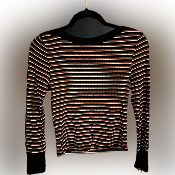 NWT - Frame - Long Sleeve Stripped Shirt (M) - Picture 4 of 8